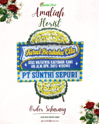 Papan Bunga Duka di Loksado