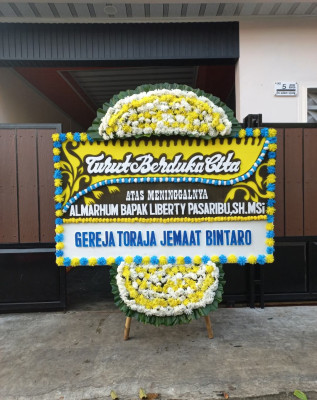 Papan Bunga Duka di Loksado