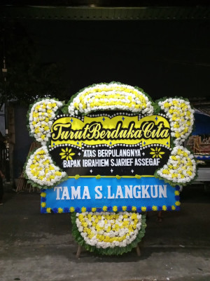 Papan Bunga Duka di Loksado